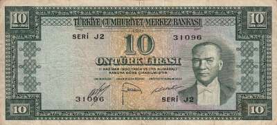 Beschrijving voorzijde: ATATURK